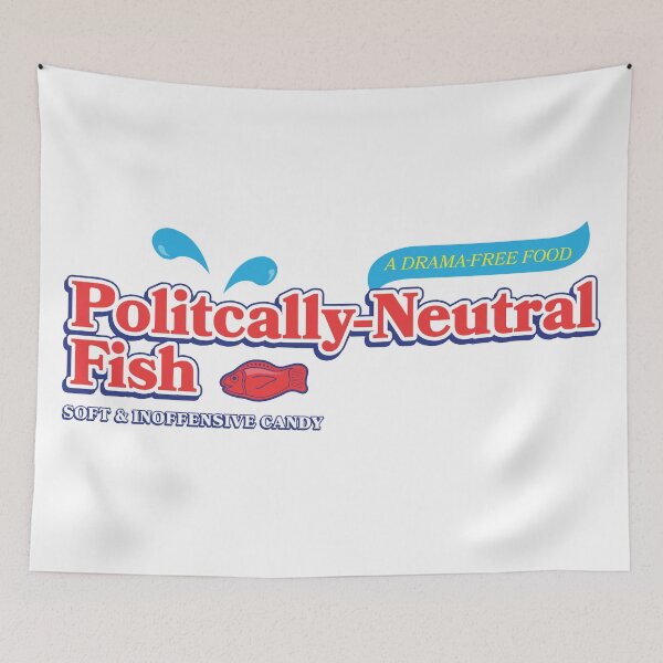 Item preview, Politically Neutral Fish designed and sold by Dillon Cole.