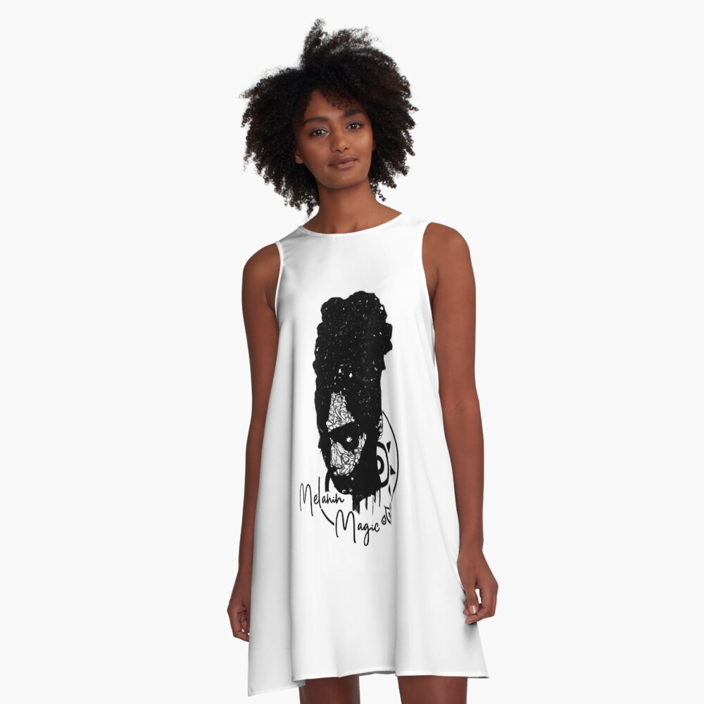 melanin magic aline dress for sale by joetred  redbubble