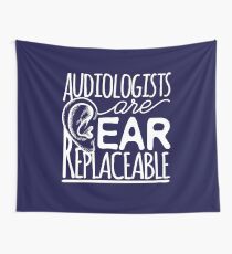 Audiologen sind austauschbar Wandbehang