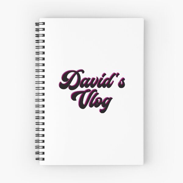 Item preview, David's Vlog designed and sold by kaseybarrow.