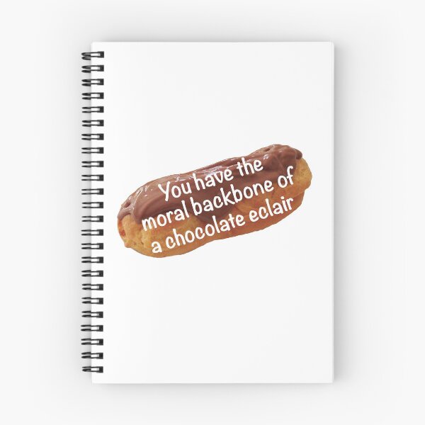 Item preview, Moral Backbone Chocolate Eclair designed and sold by LisaDylanArt.