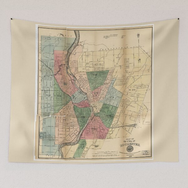 Item preview, Map of the City of Rochester New York (1879) designed and sold by allhistory.