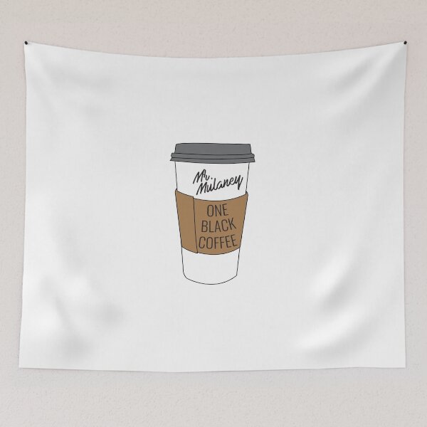 Item preview, One Black Coffee designed and sold by LisaDylanArt.