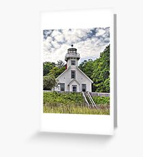 Old Mission Point Lighthouse Greeting Card