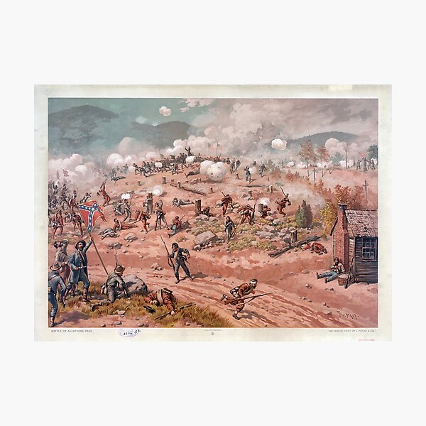 Artikel-Vorschau von Bürgerkrieg Schlacht bei Allatoona Pass 5. Oktober 1864, designt und verkauft von allhistory.