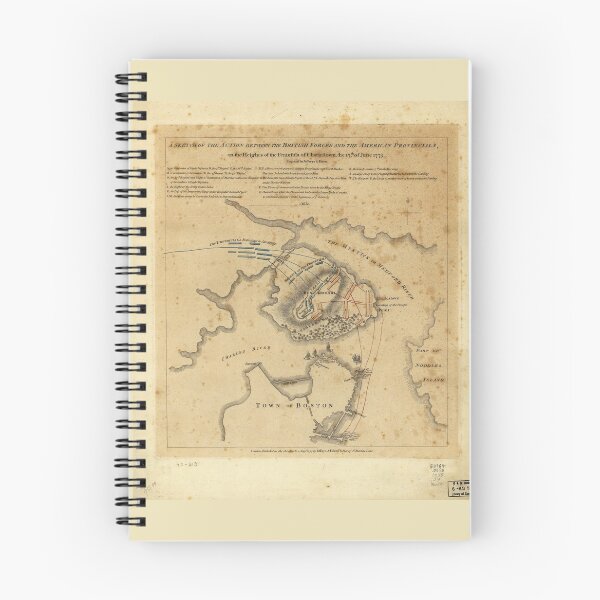 Item preview, American Revolution Battle of Bunker Hill June 17th 1775 designed and sold by allhistory.