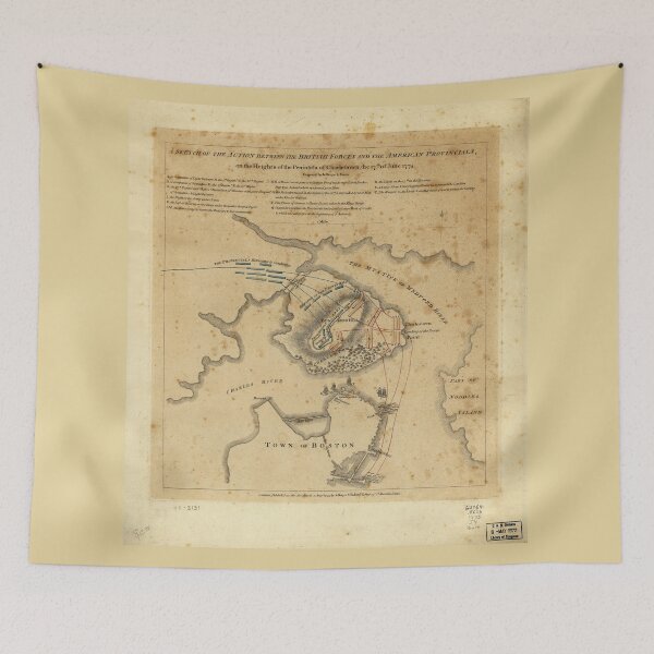Item preview, American Revolution Battle of Bunker Hill June 17th 1775 designed and sold by allhistory.