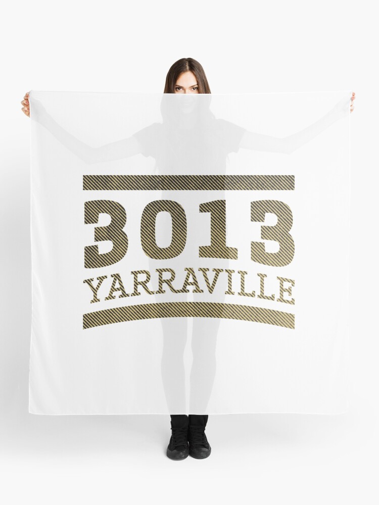 Yarraville 3013 Melbourne Victoria Scarf By Elpato Redbubble