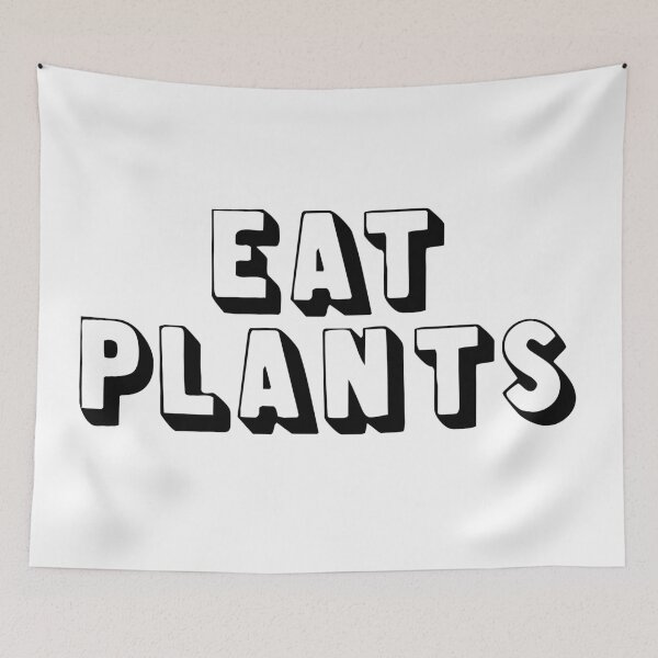Item preview, Eat Plants designed and sold by MadEDesigns.
