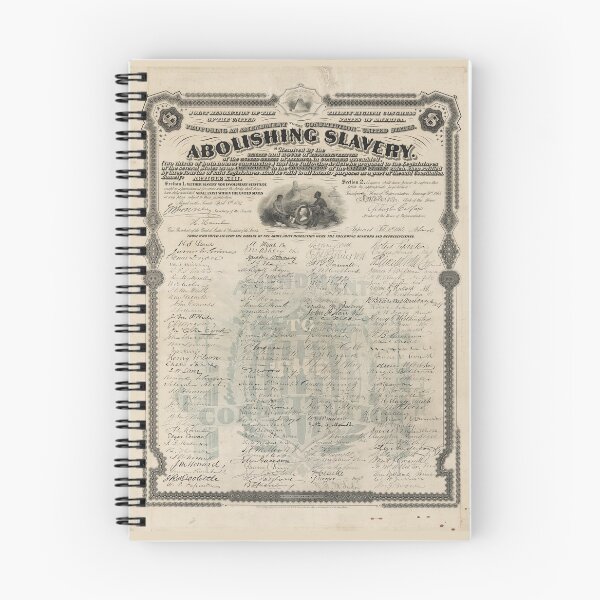 Item preview, Abolishing Slavery Proposal for the 13th Amendment designed and sold by allhistory.