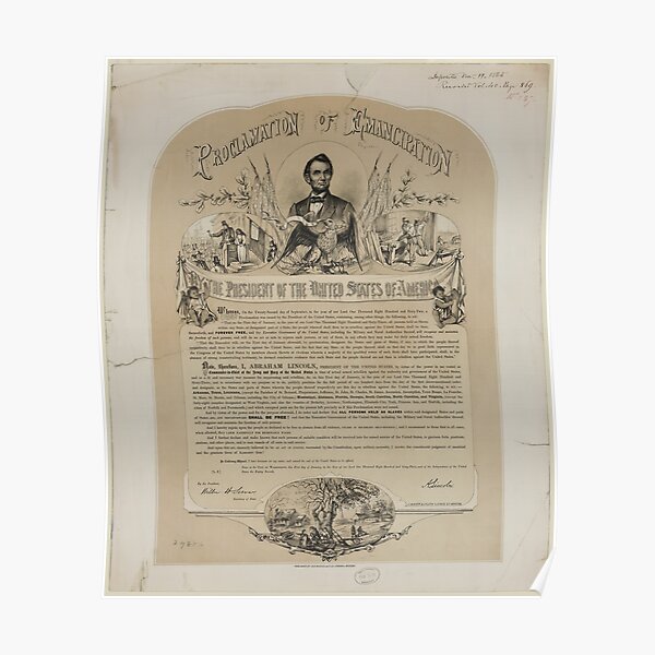 "B. B. Russell & Co. Copy Of The Emancipation Proclamation (1868 ...