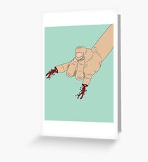 SNIPPED Greeting Card