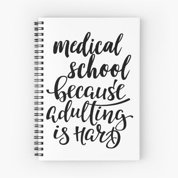 Item preview, Medical School Because Adulting Is Hard designed and sold by ProjectX23.