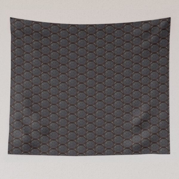 Item preview, Dark Nano Fiber Honeycomb Texture Background Design  designed and sold by allhistory.