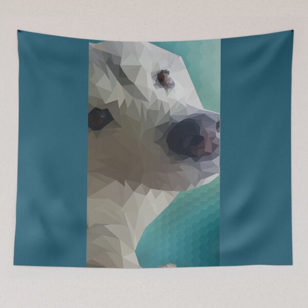 Item preview, Geometric Husky designed and sold by dreamdrawer15.