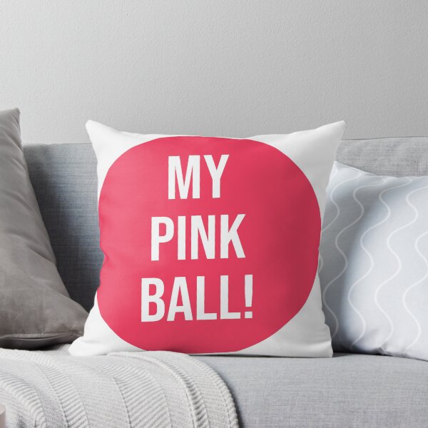 Vista previa del artículo con la obra «¡Mi bola rosa!», diseñado y vendido por lattealpaca.