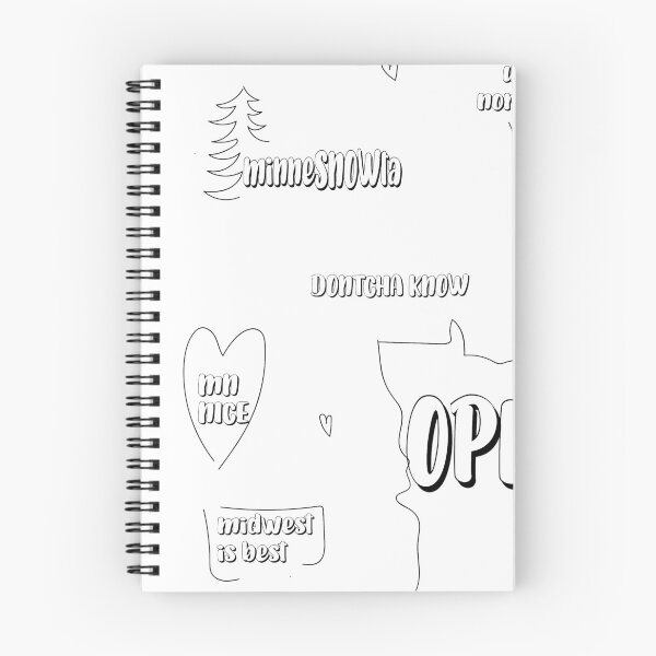 Item preview, *PICK MEDIUM OR LARGE STICKER* minnesota sticker pack/ design hydroflask designed and sold by caseyjasper.