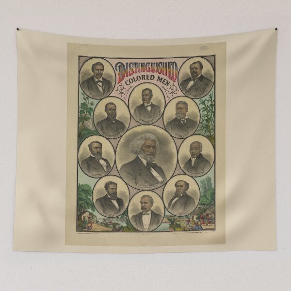 Item preview, Distinguished Colored Men (1883) designed and sold by allhistory.
