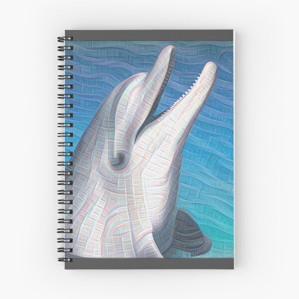 Item preview, Abstract Art #17 - Happy Dolphin designed and sold by HelloAbstract.