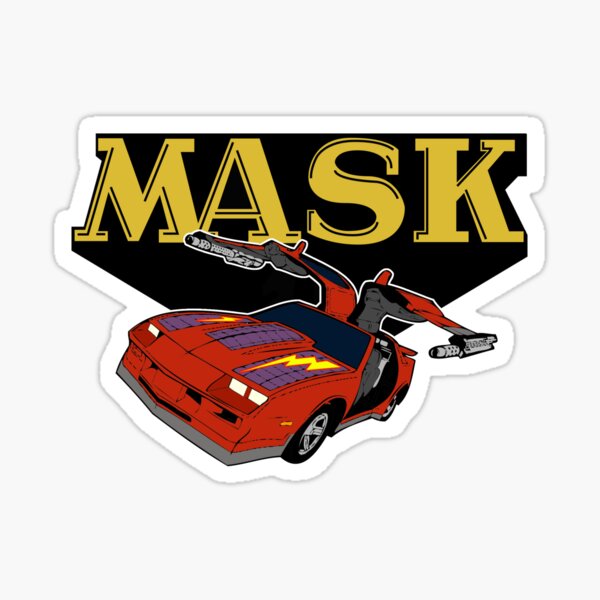 M A S K Stickers | Redbubble