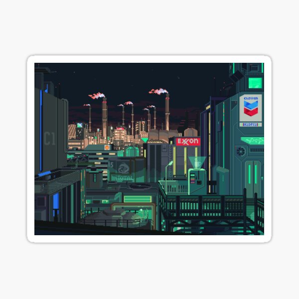 Industrial complex Sticker