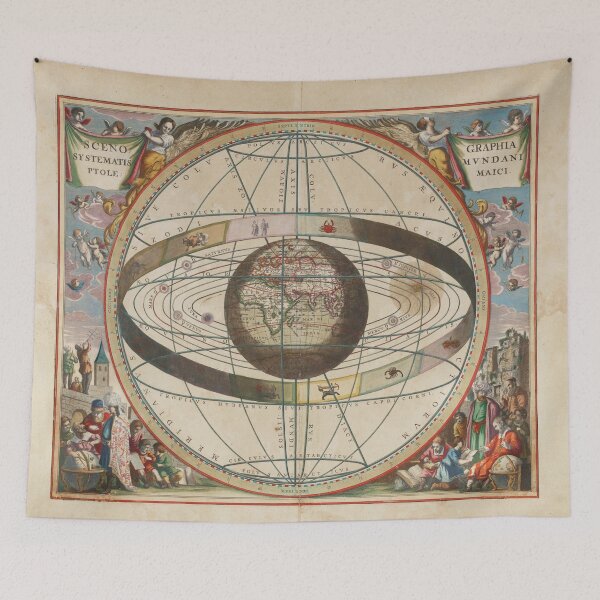 Artikelvorschau, Scenographia Systematis Mvndani Ptolemaici von Johannes Loon (1660) entworfen und verkauft von allhistory.