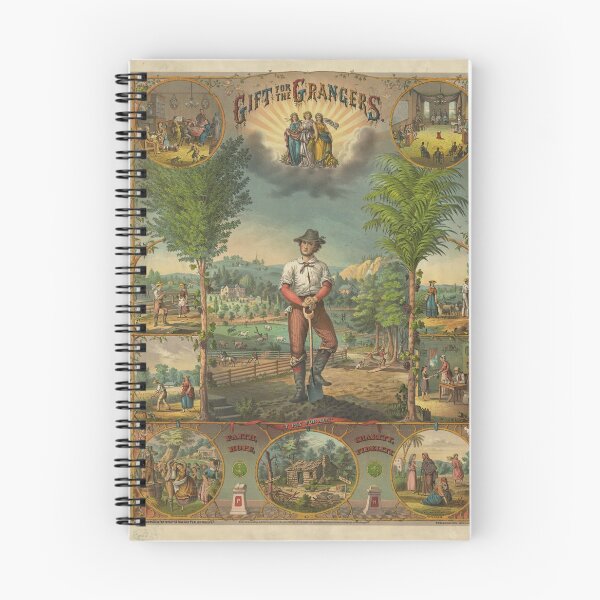 Item preview, Gift for the Grangers by Strobridge & Co. Lith. (1873) designed and sold by allhistory.