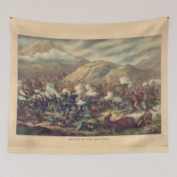 Item preview, Battle of the Big Horn by Kurz & Allison (1889) designed and sold by allhistory.