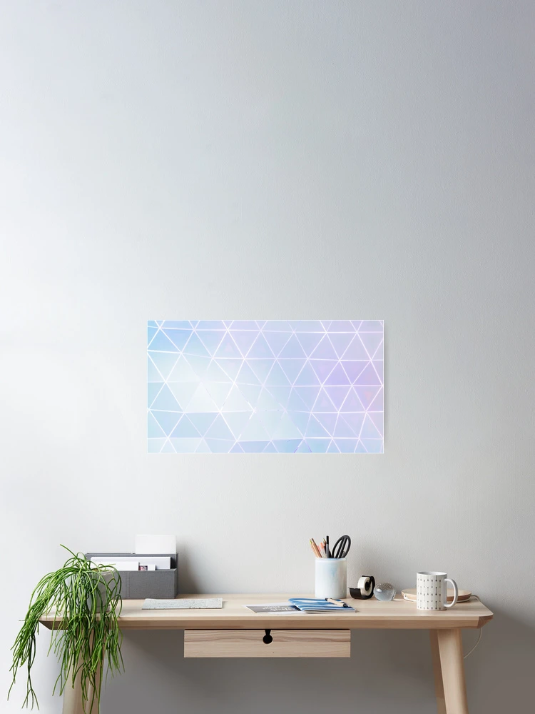 Thumbnail 2 of 3, Poster, Abstract Triangle Pattern designed and sold by JYC-Design.