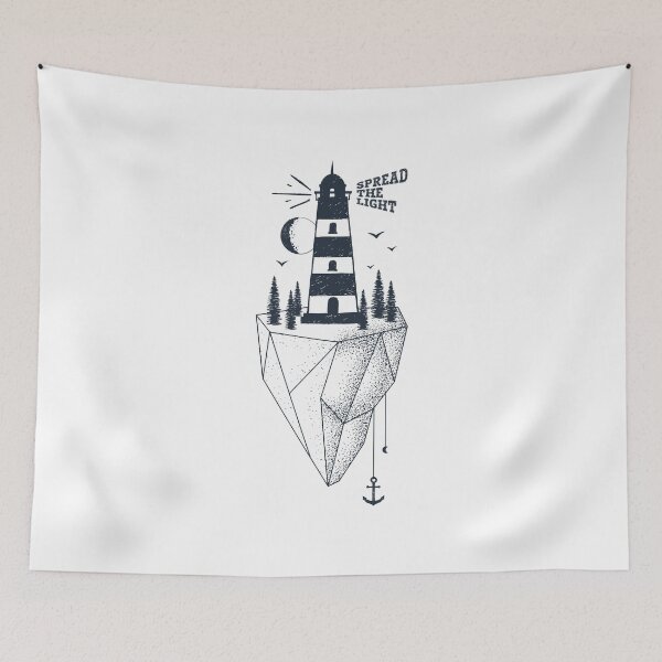 Item preview, Lighthouse. Spread The Light designed and sold by Sloth Astronaut.