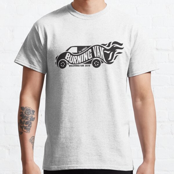 Burning Van 2019 - Hot Wheels Classic T-Shirt