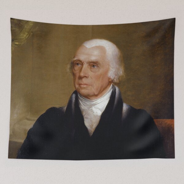 Item preview, Portrait of President James Madison by Chester Harding (1830) designed and sold by allhistory.