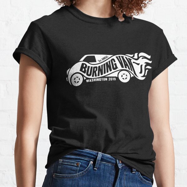 Burning Van 2019 - White Classic T-Shirt