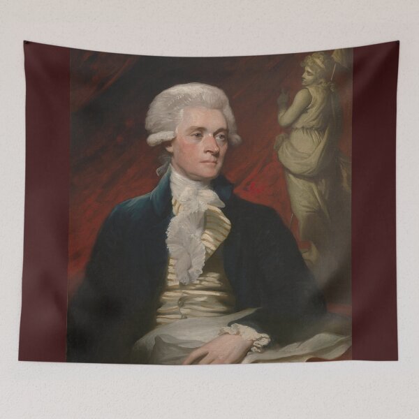 Item preview, Portrait of President Thomas Jefferson by Mather Brown (1786) designed and sold by allhistory.