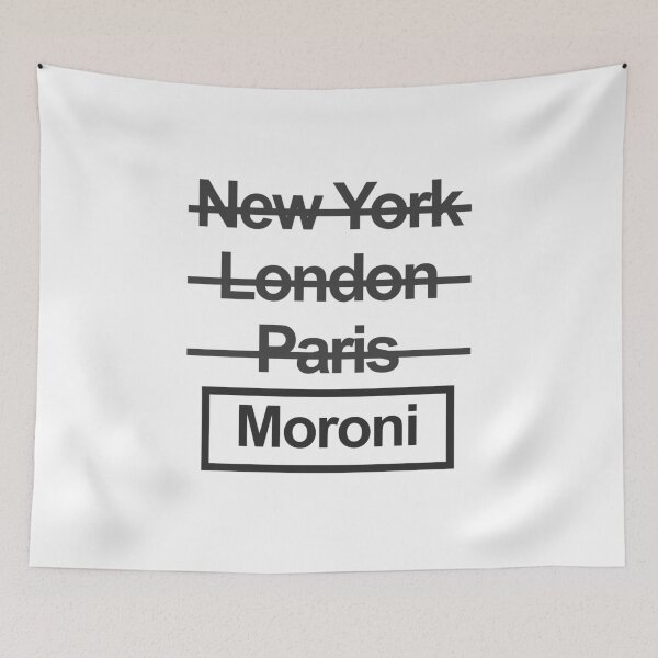 Item preview, Comoros Moroni City Text design designed and sold by GetItGiftIt.