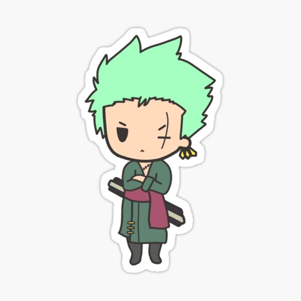 Roronoa Zoro Stickers | Redbubble