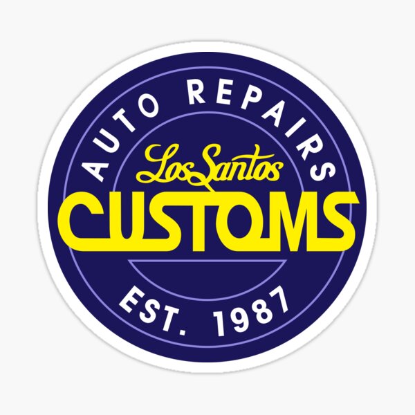 Douane de Los Santos Sticker