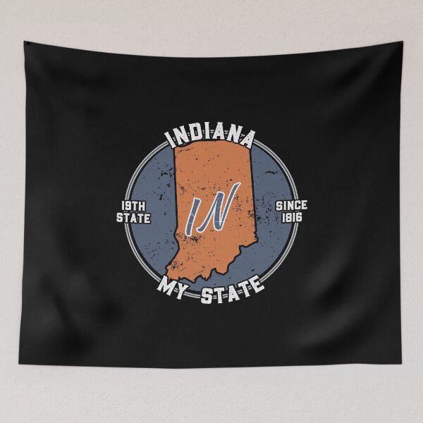 Item preview, Indiana My State Patriot State Tourist Gift designed and sold by oberdoofus.
