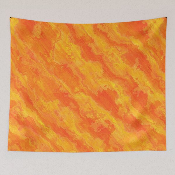 Item preview, Orange Yellow Marble designed and sold by Kolinnaprint.