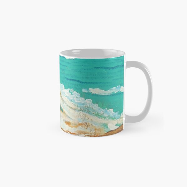 Composition in Orange and Blue Classic Mug