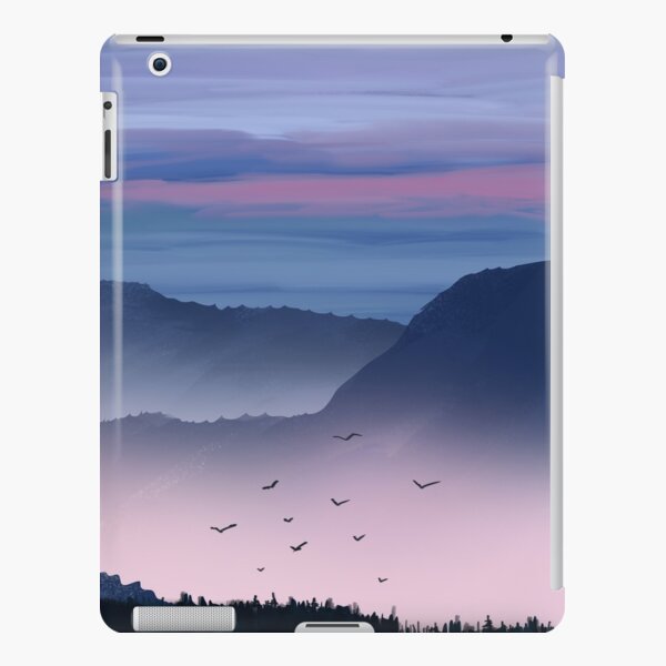 Morning in the mountains. Digital art iPad Snap Case