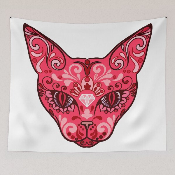 Item preview, Ruby Red Cat designed and sold by MGphotoart.