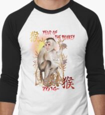 Year Of The Monkey-2016 Men's Baseball ¾ T-Shirt