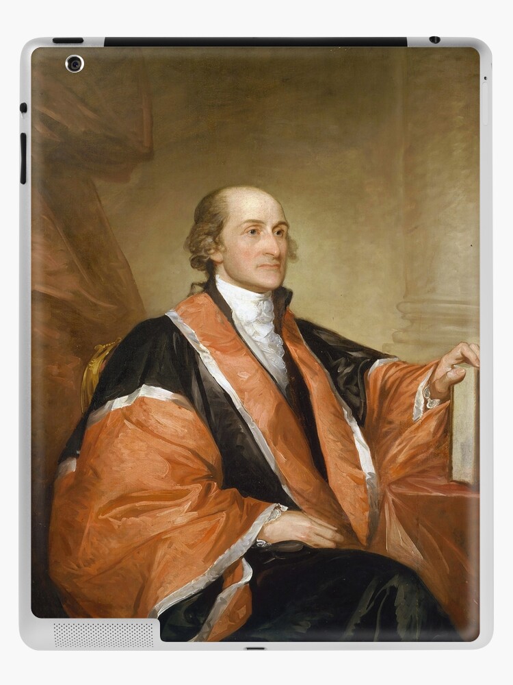 Portrait of American Founding Father John Jay by Gilbert Stuart (1794)  iPad Case & Skin for Sale by allhistory