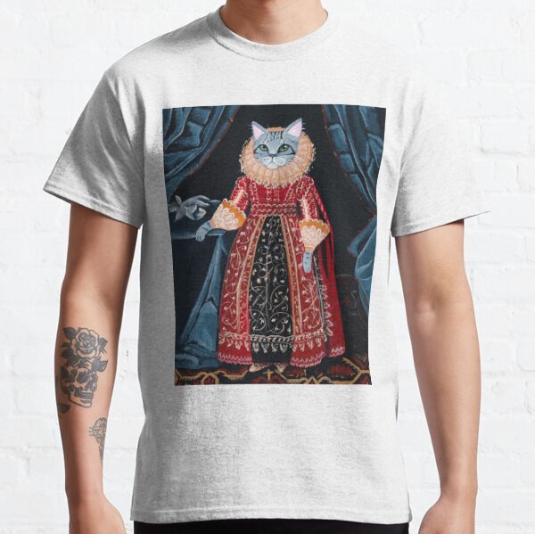 Lady Tabitha Silverly Elizabethan Cat Classic T-Shirt