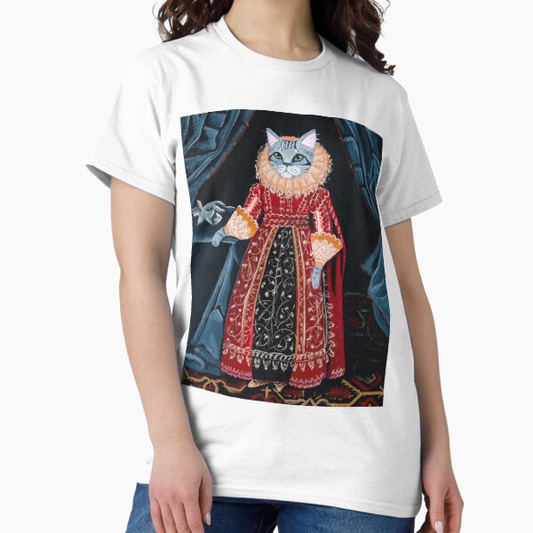 Item preview, Lady Tabitha Silverly Elizabethan Cat designed and sold by KilkennyCat Art.