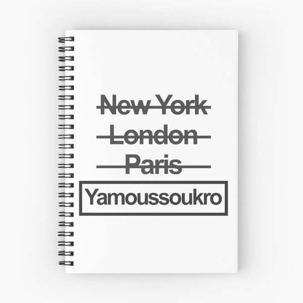 Item preview, Cote d'Ivoire Yamoussoukro City Text design designed and sold by GetItGiftIt.