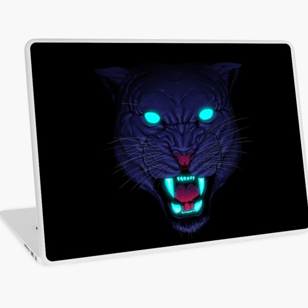 Electric Panther Laptop Skin