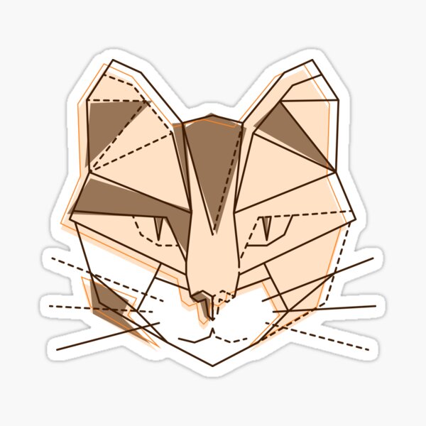 Item preview, Retro Cat Cat Logo Gift Idea designed and sold by NeXore.