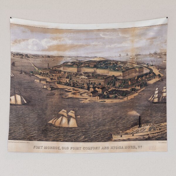Item preview, Fort Monroe Old Point Comfort and Hygeia Hotel Virginia (1861) designed and sold by allhistory.